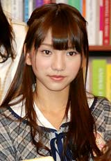 日本テレビ系新番組『なるほど！ ハイスクール』の会見に出席したAKB48・高城亜樹　