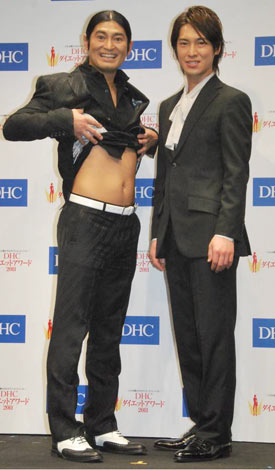 『DHCダイエットアワード2011』スペシャルモニターとして約5ヶ月で13.3kgの減量に成功したハイキングウォーキング・鈴木Q太郎　（C）ORICON DD inc.　