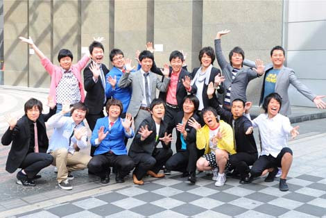 ジャルジャルら若手芸人8組で生放送！ “関西発”でブーム狙う