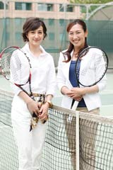 ��N���A���R���ƃK�[���Y�g�[�N�@���z�̑���́u�ꏏ�Ƀe�j�X���y���߂�l�v