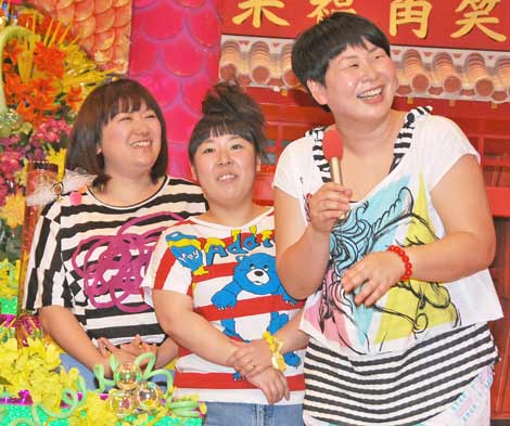 �o���G�e�B�ԑg�w�I�[���X�^�[�|�\�l�ǂ����艤�������X�y�V�����x(�t�W�e���r�n)�̋L�҉�ɏo�Ȃ����X�O�� (C)ORICON DD inc. 