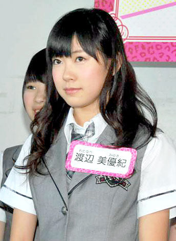 NMB48の東京での初冠番組『なにわなでしこ』の会見に出席した渡辺美優紀　（C）ORICON DD inc.　