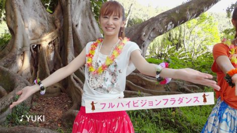 サムネイル 『サイバーショット』の新CMでフラダンスに初挑戦する北川景子