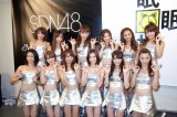 新曲「MIN・MIN・MIN」の発売記念イベントを行ったSDN48