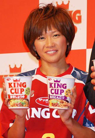 画像・写真 | なでしこJAPAN・澤穂希選手、CM撮影でNG20回「W杯より