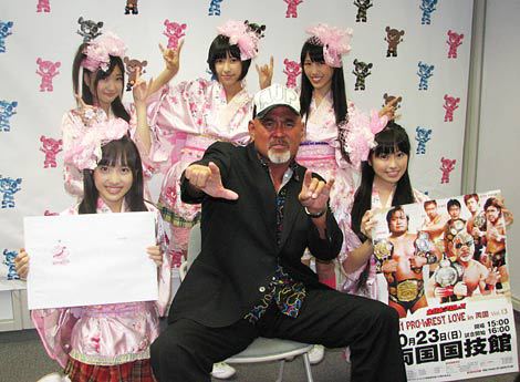 画像 写真 ももいろクローバーzが全日本プロレスに参戦表明 ムタさんって 人ですか 4枚目 Oricon News