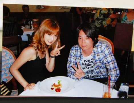 小倉優子が結婚報告会見、1年ほど前にハワイで撮ったというお相手・菊地勲さんとの2ショット写真を披露　（C）ORICON DD inc. 