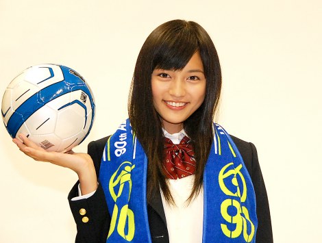 川口春奈 全国高校サッカー 7代目応援マネージャー就任 Oricon News