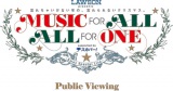 wLAWSON presents MUSIC FOR ALL,ALL FOR ONE supported by XJp[!xS 