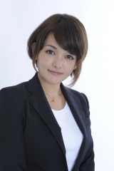「アナウンサーにもっともふさわしい女子大生を決定する」WEB投票コンテストに参加する松野加奈さん 