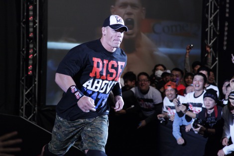 ジョン・シナ＝昨年の横浜アリーナ公演の模様　（C）2012 WWE, Inc.  All Rights Reserved. 