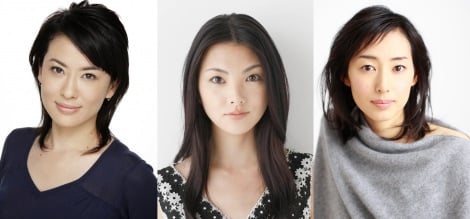 西川美和監督作『夢売るふたり』で“騙される女”を演じる（左から）鈴木砂羽、田中麗奈、木村多江 