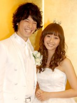2009年11月に結婚披露宴を行った庄司智春と藤本美貴　（C）ORICON DD inc. 