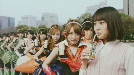 画像 写真 Akb 大島ら30人が戦隊レンジャーに変身 さしこはなぜかロボット 3枚目 Oricon News