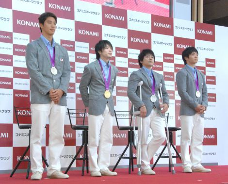 藤井拓郎の画像 写真 内村航平選手 体操人気にご満悦 凱旋ツアーも来て 3枚目 Oricon News