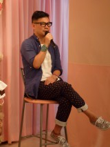 ���߂ă��C�h�J�t�F�̈ߑ�����|�����t�@�b�V�����f�U�C�i�[�E�ێR�h���� 