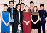 NHK��̓h���}�w���d�̍��x�o���Ҕ��\��ɏo�Ȃ����i�O�񍶂���j�J�������A�I�_�M���W���[�A�剉�̈����͂邩�A������q�A�y������i��񍶂���j���n���A�����O���A�������G�@�iC�jORICON DD inc. 
