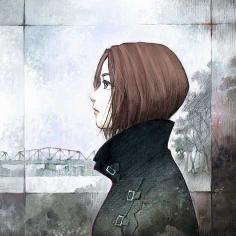 宇多田ヒカルの新曲「桜流し」のジャケットは、ヱヴァのキャラクターデザインを手がける貞本義行氏が書き下ろしたイラストを採用 