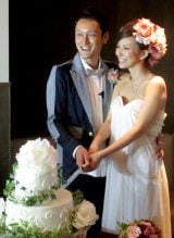 6月11日に行われた真山景子＆元俳優・北村栄基さんの結婚パーティーの模様 