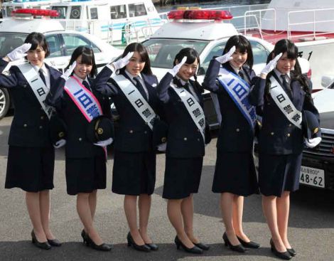 画像 写真 Ske高柳らが防犯pr 名古屋でw一日警察署長 4枚目 Oricon News