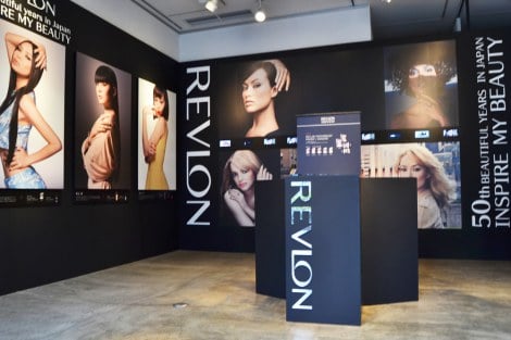 REVLON日本上陸50周年を記念したギャラリー『INSPIRE MY BEAUTY』が、8日から17日の期間限定で表参道ヒルズにオープン　（C）ORICON DD inc. 