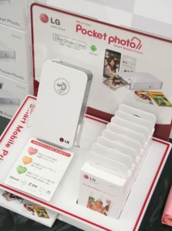 サムネイル 手のひらサイズのモバイルフォトプリンター『Pocket photo』（LGエレクトロニクス・ジャパン）　（C）oricon ME inc. 