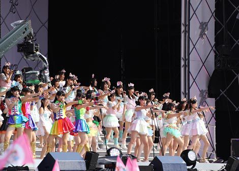 AKB48研究生103人のリベンジ！ 時間切れ封印の「ヘビーローテーション