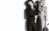 バーバリーの最新2013年秋冬広告キャンペーンで初共演を果たしたシエナ・ミラーとトム・スターリッジ 