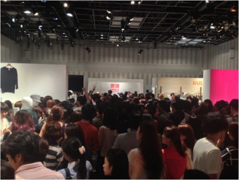 21日〜23日、東京・表参道で開催されたユニクロのファッションイベント『UNIQLO FASHION FES』の様子 