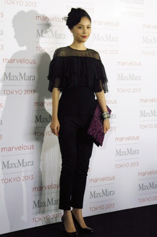 ファッションイベント『Marvelous Max Mara Tokyo 2013』に来場した水沢エレナ　（C）ORICON NewS inc. 