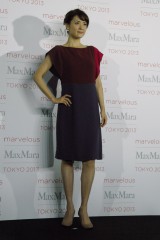 ファッションイベント『Marvelous Max Mara Tokyo 2013』に来場した北川弘美　（C）ORICON NewS inc. 