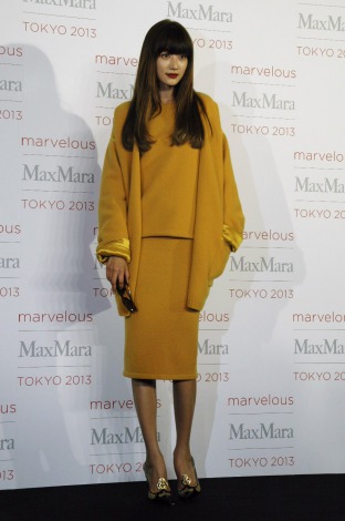 ファッションイベント『Marvelous Max Mara Tokyo 2013』に来場したヨンア　（C）ORICON NewS inc. 