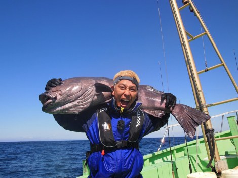ロンブー亮 40キロの深海魚釣る テンション上がった Oricon News