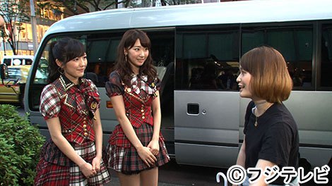 まゆゆ＆ゆきりん、AKBメンバーの代役を街でスカウト | オリコン