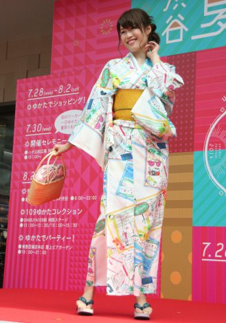 画像 写真 最新トレンド浴衣が集結 渋谷ゆかたコレクション 2枚目 Oricon News
