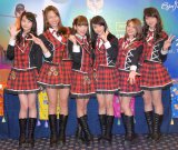 JKT48（左から）アンデラ・ユウォノ、ジェシカ・ファニア、仲川遥香、アヤナ・シャハブ、シャニア・ジュニアナタ、タリア　（C）ORICON NewS inc. 
