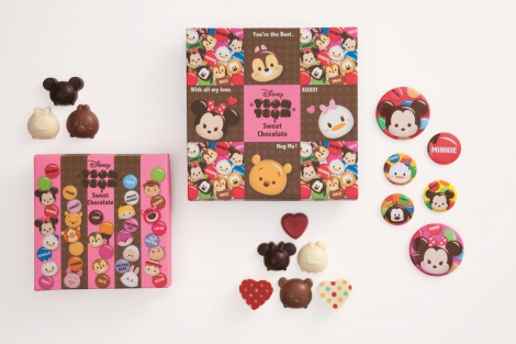 ディズニーツムツム がチョコレートに バレンタインシリーズ初登場 Oricon News
