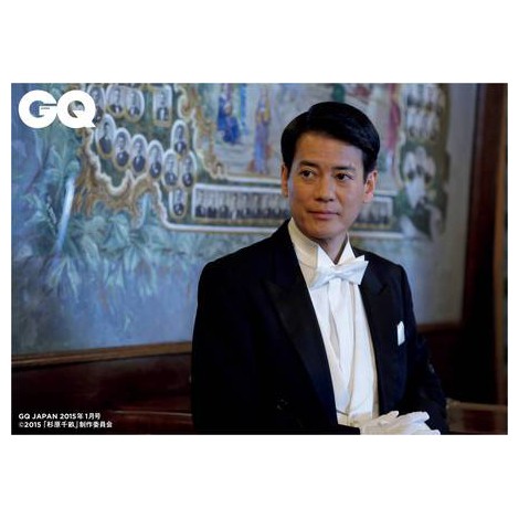 『GQ Men of the Year 2014』を受賞した、唐沢寿明 