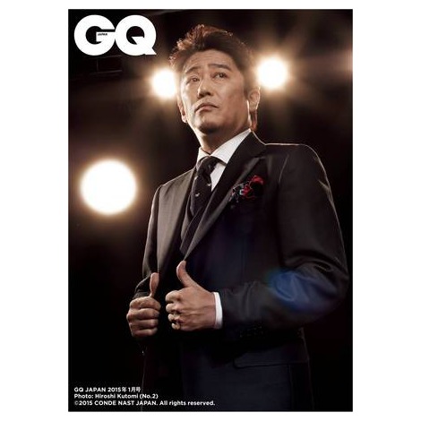 『GQ Men of the Year 2014』を受賞した、坂上忍 