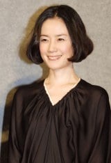 NHK特集ドラマ『途中下車』記者会見に出席した原田知世 (C)ORICON NewS inc. 
