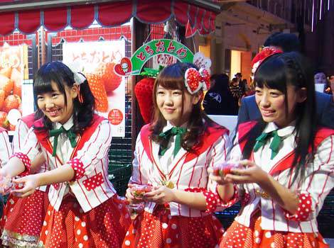 画像 写真 100年に1度の いちごイヤー 到来 栃木のアイドル とちおとめ25 が栃木県産 とちおとめ をpr 2枚目 Oricon News