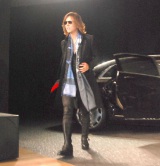 wMercedes-Benz Fashion Week TOKYOx2015-16H~̃I[vjOZvVɏoȂYOSHIKI (C)ORICON NewS inc. 