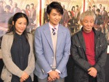 舞台『正しい教室』公開リハーサル後に会見に出席した（左から）鈴木砂羽、井上芳雄、近藤正臣 （C）ORICON NewS inc. 