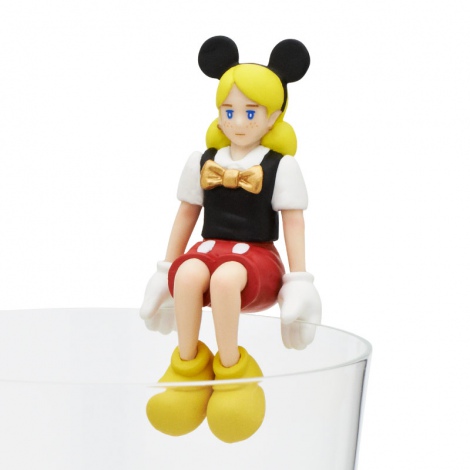 『コップのフチのあの子 〜ディズニーコスチュームバージョン〜』（全3種／各税別490円）　（C）Disney 