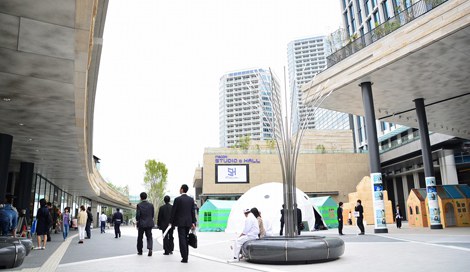 24日にオープンする「二子玉川ライズ・ショッピングセンターテラスマーケット」が公開 （C）oricon ME inc. 