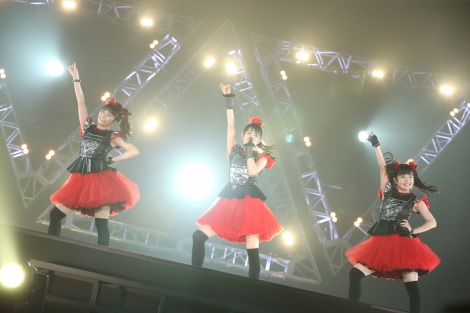 BABYMETAL̃[hcA[{wBABYMETAL WORLD TOUR 2015 `Vꃁ^`x()MOAMETALASU-METALAYUIMETAL Photo by Taku Fujii 