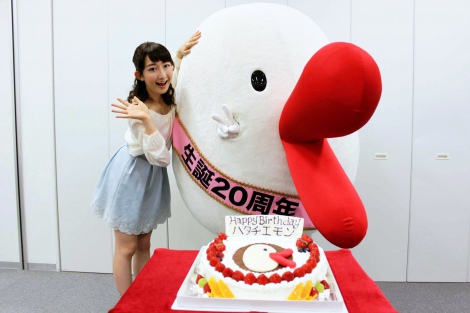カンテレのキャラクター ハチエモン が歳に Oricon News