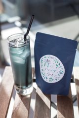 ブルーのハーブティーでエイジングケア&ダイエット