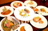 決勝大会に進んだ東急ホテルズのシェフによる独創的な料理(写真:鴇田崇) 