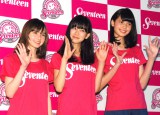 『ミスセブンティーン2015』に決定した（左から）マーシュ彩、坂井仁香、松岡花佳 （C）ORICON NewS inc. 